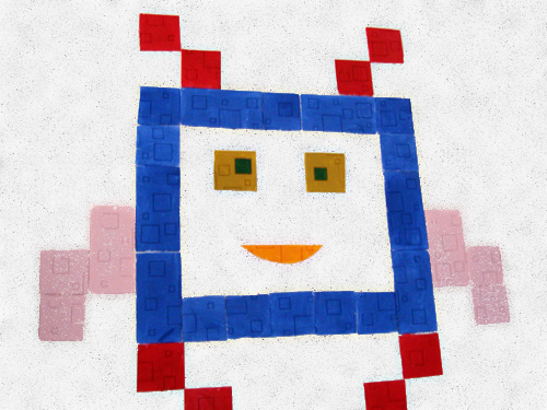 Bildcollagen mit Sprites