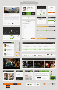 Flat Web UI Kit