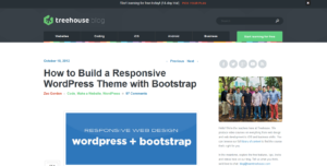 How to build a Responsive WordPress-Theme with Bootstrap