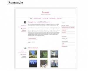 Bootstrap-Theme Romangie