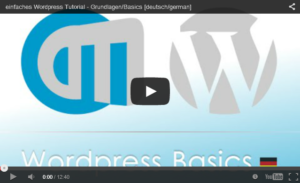 WordPress_Tutorial_Grundlegende_Funktionen