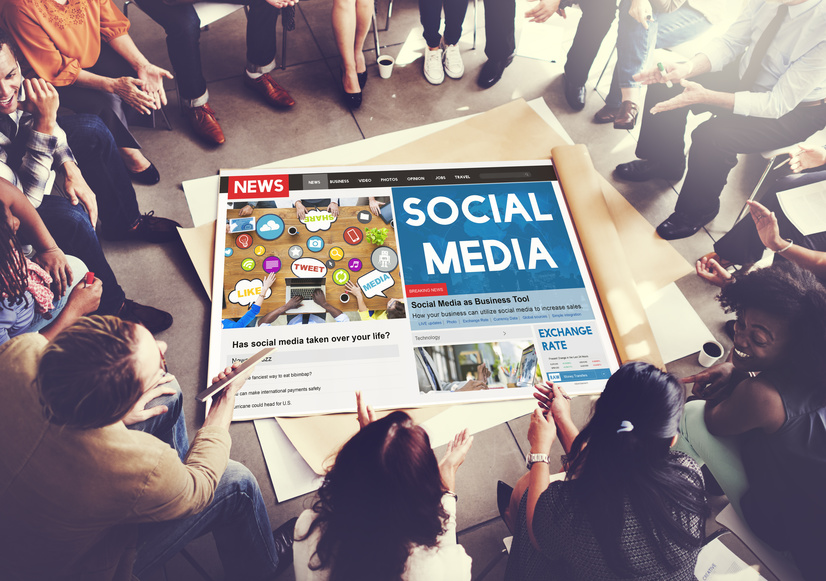 Titelmotiv - „Klassische“ Social Media Plattformen im Vergleich