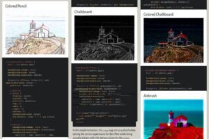 Abbildung - Bildeffekte mit CSS
