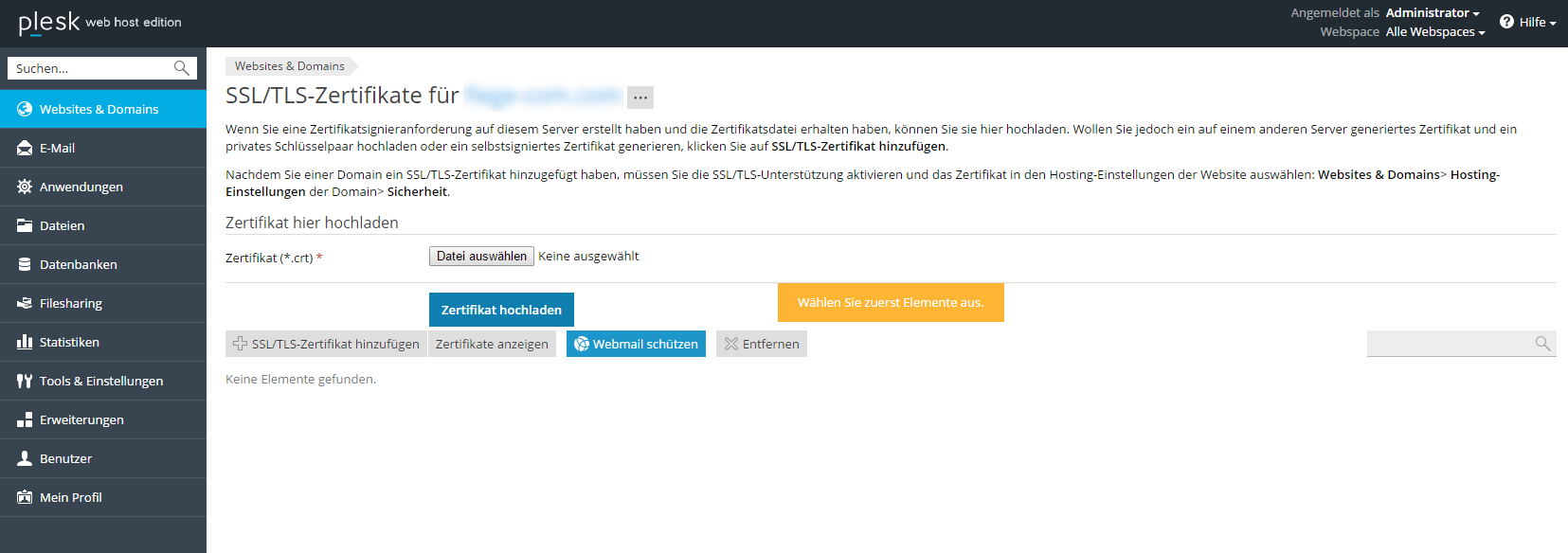Ssl Zertifikate Zum Schutz Von E Mails Einbinden Mit Plesk Onyx