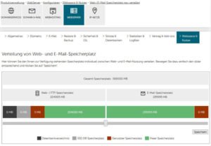 Abbildung - Web-Speicherplatz_zuweisen - neu_mehr_E-Mail-Speicherplatz