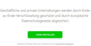 Videochat Wire mit Fokus auf Sicherheit der Inhalte
