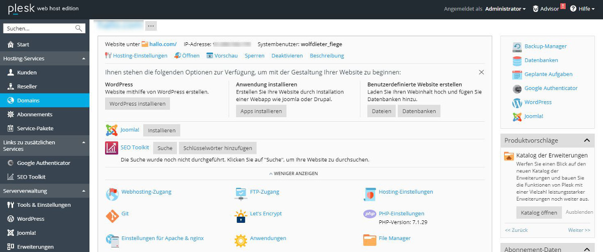 webmailer hosteurope.de