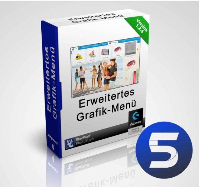 Abbildung - Shopware-Plugin - Erweitertes Grafikmenü