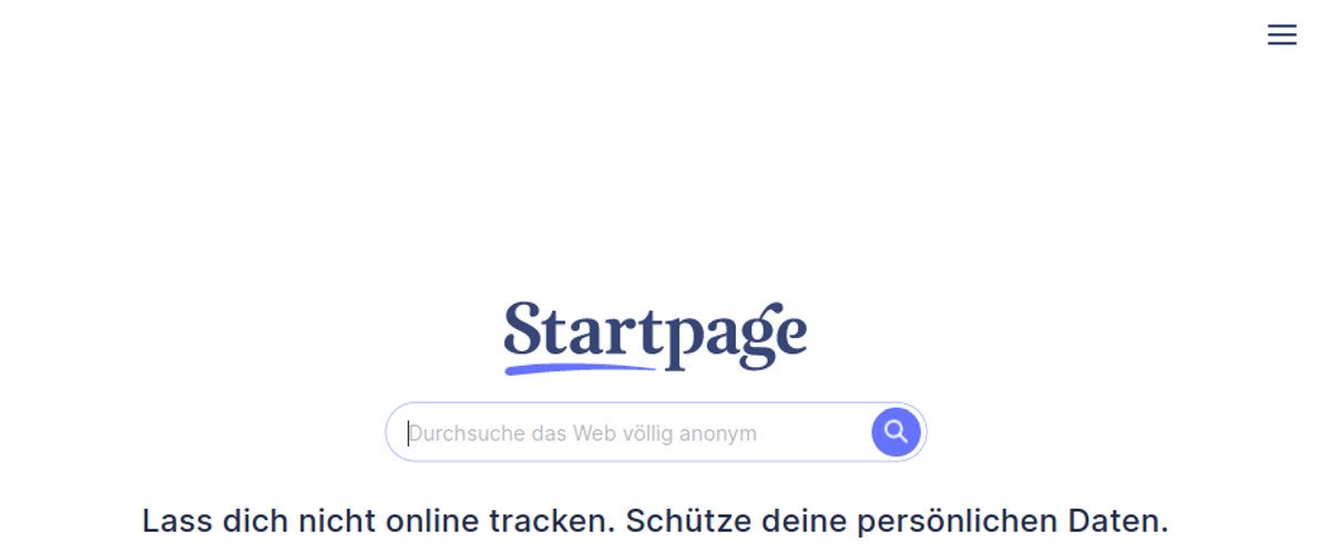 Abbildung - Alternative Suchmaschinen – Startpage
