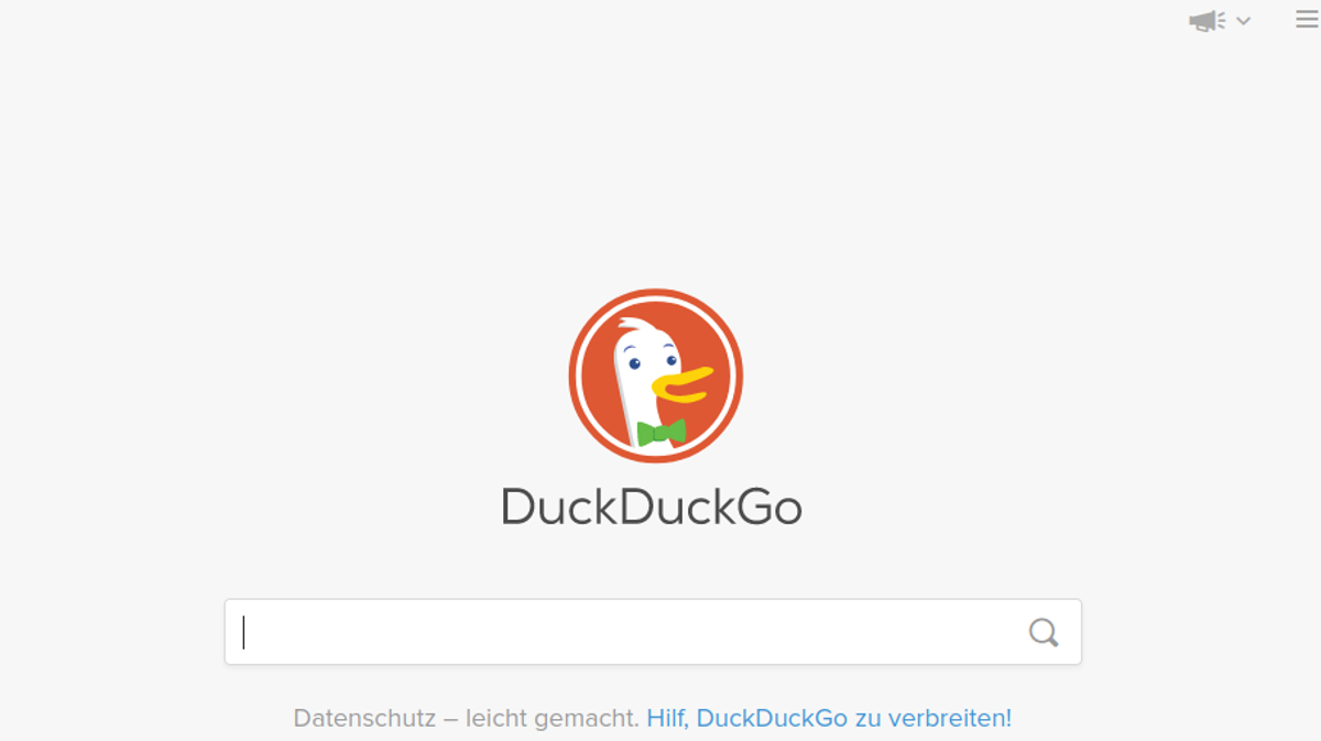 Abbildung - Alternative Suchmaschinen – DuckDuckGo