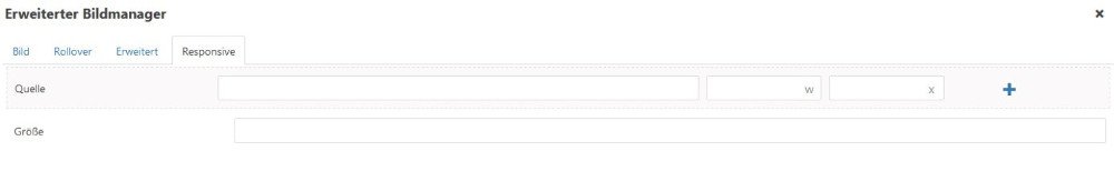 Abbildung - Erweiterter Bildmanager