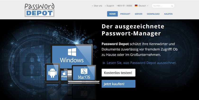 Abbildung - Passwort-Manager Password-Depot