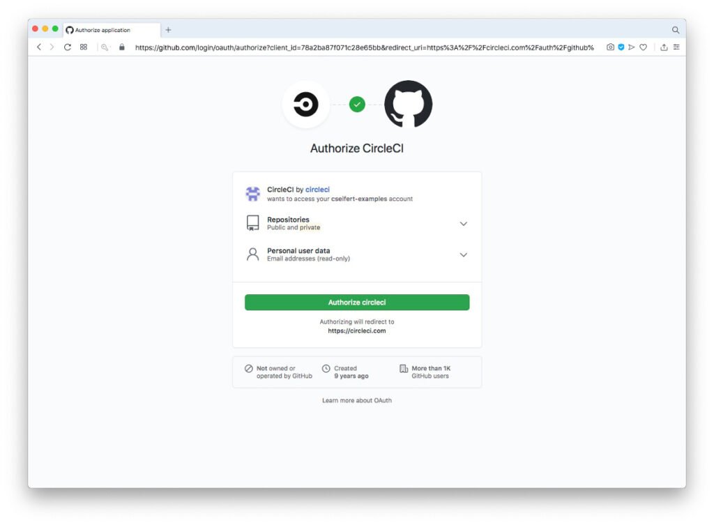 Abbildung - Im GitHub Account vorhandene Projekte