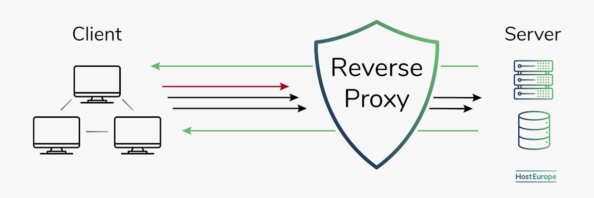 Abbildung 2 - Reverse-Proxy Server