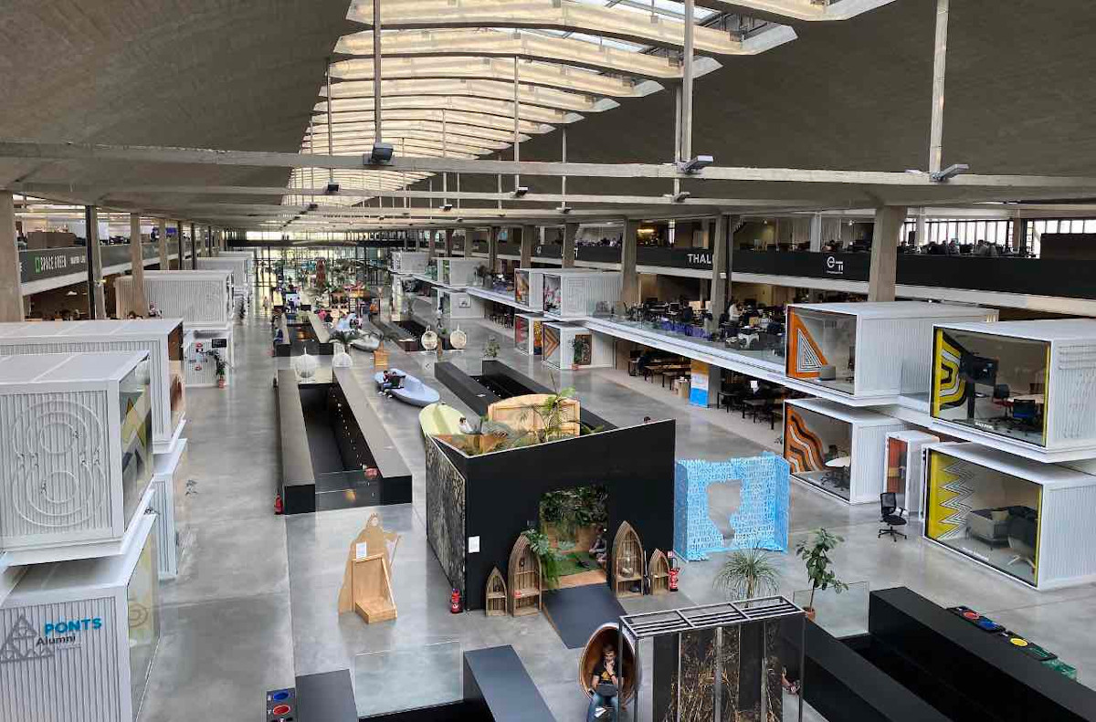 Abbildung _ Startup Campus Station F in Paris.