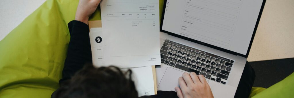 Titelmotiv des Blogartikels zum Thema: Wie finde ich das richtige E-Rechnungs-Tool?