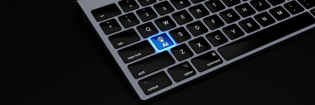 Titelmotiv des Blogartikels zum Thema: Website mit KI erstellen – WordPress-KI: neue Chancen für Webdesigner und Entwickler