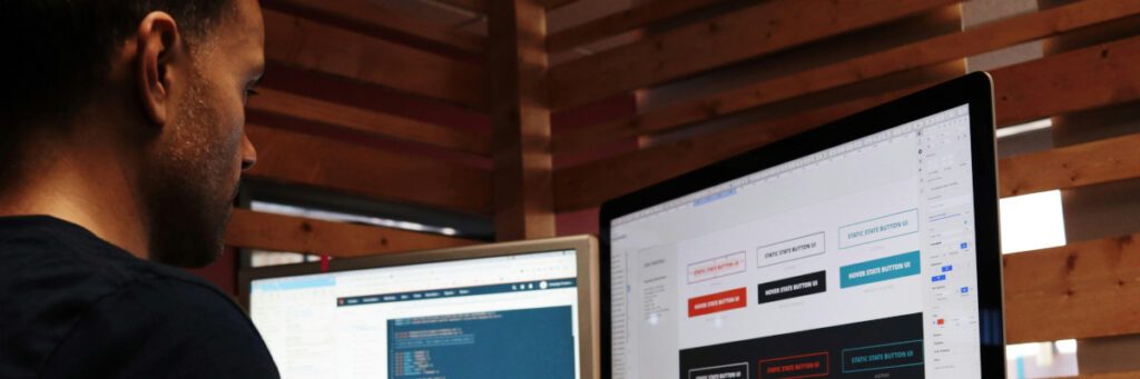 Titelmotiv des Blogartikels zum Thema: Webdesign-Jobs: Welche Rollen und Fähigkeiten gefragt sind