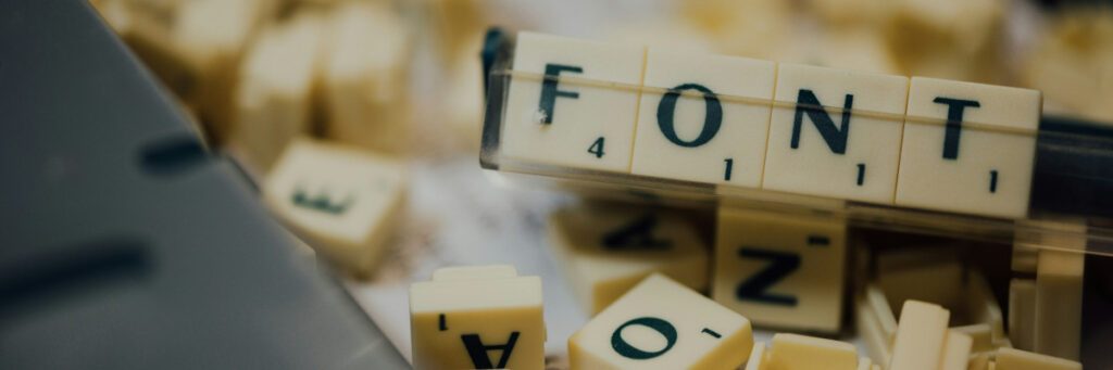 Titelmotiv des Blogartikels zum Thema: Endliche eine saubere Lösung, Schriften zu verwalten: die Font Library in WordPress